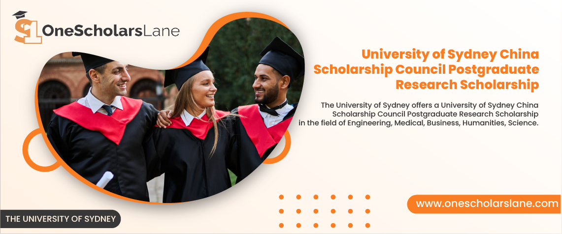 University of Sydney  China Scholarship Council Postgraduate Research Scholarship
